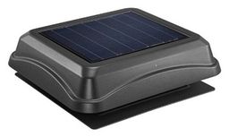 NS 345 BLACK SURFACE MOUNT SOLAR ATTIC V - LWI Supply - Montgomery