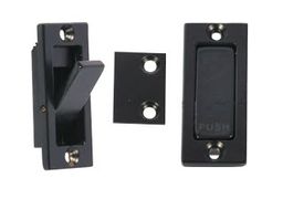 NS SILVER 3"X1-1/4" PRIVACY LATCH - LWI Supply - Montgomery