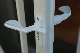 Main 2 - IN-SWING HANDLE W/CLOSURE BRKT - BRONZE - LWI Supply - Montgomery