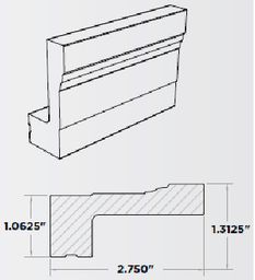 DISC FROST 16' BRICK MOULD - LWI Supply - Montgomery