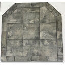 Monsma 36 X 36 DL HEARTH PAD NAVAJO NERO