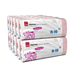 Owens Corning R- 13 Wall 106.56-sq ft Kraft Faced Fiberglass Batt  Insulation in the Batt Insulation department at